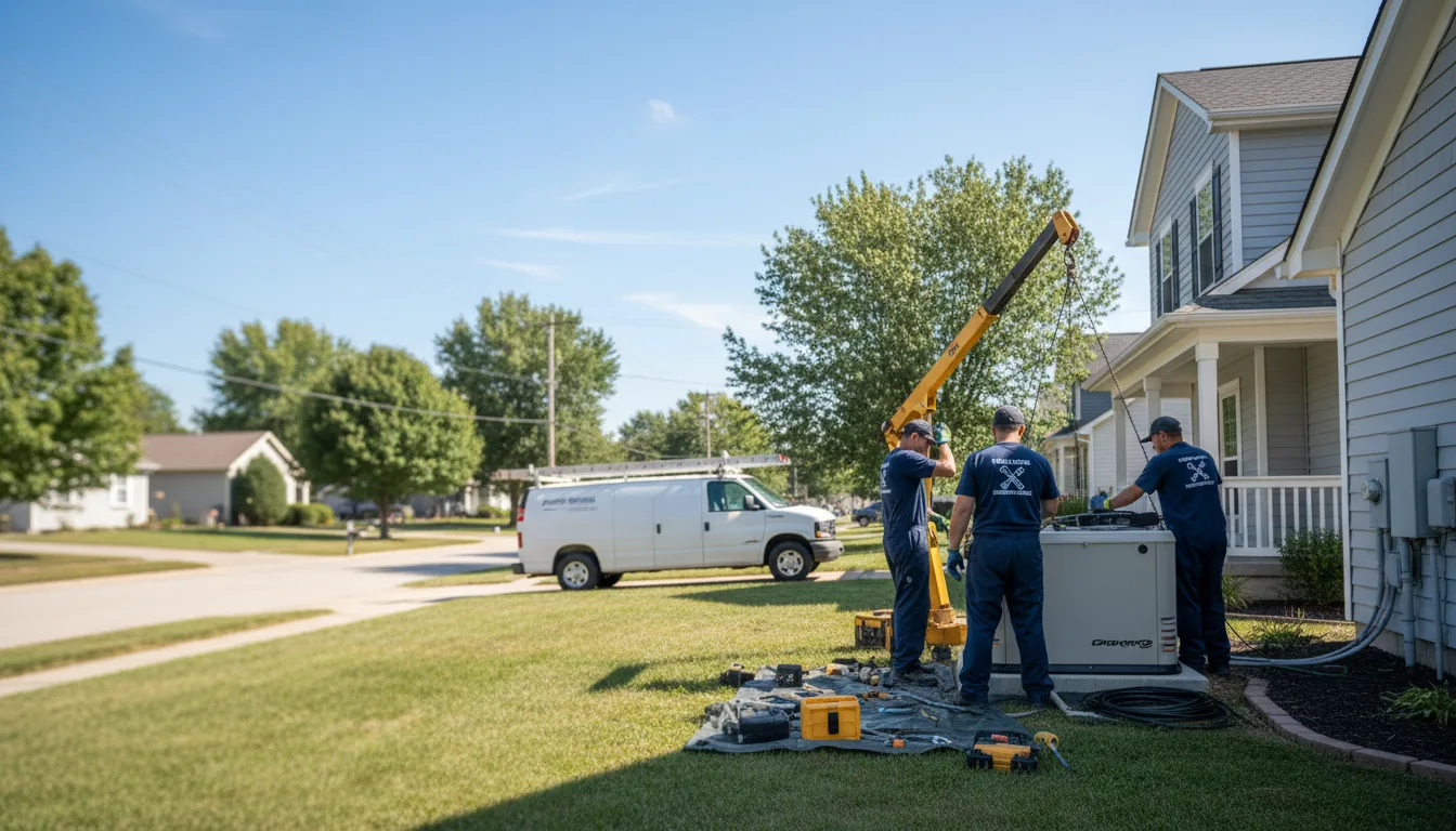 Generator Installation in New Harmony, IN near me